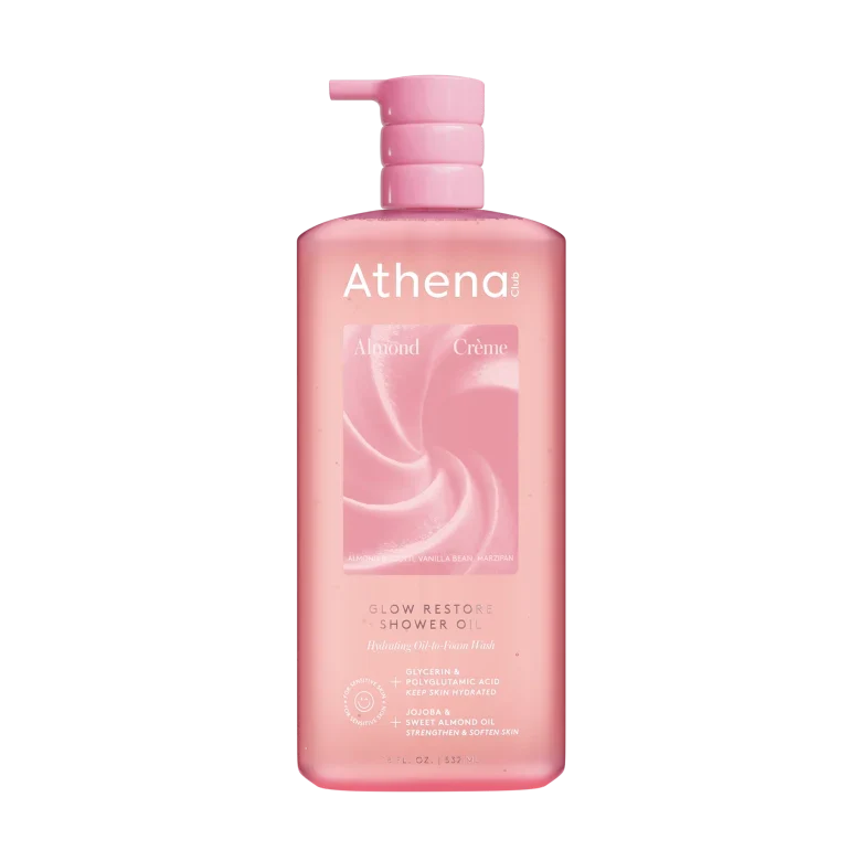 Glow Restore Shower Oil - Almond Creme Refined Perspective