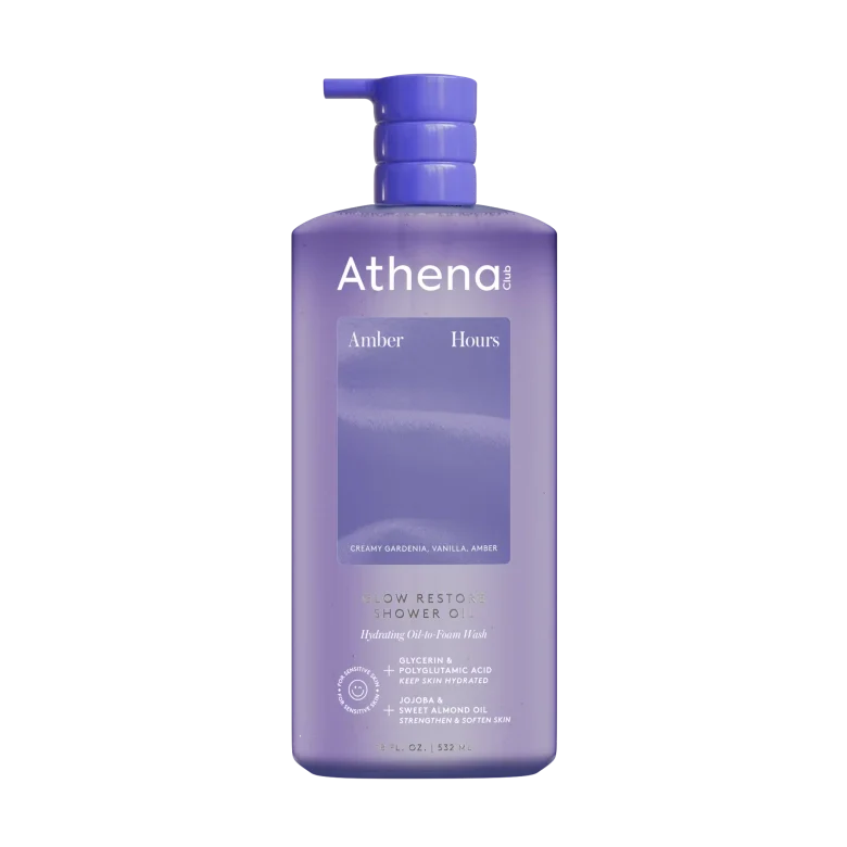 Glow Restore Shower Oil - Willow Meadow Refined Perspective Amber Hours