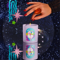Cosmic Light Candle - Light Candle Refined Perspective