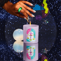 Cosmic Light Candle - Light Candle Refined Perspective