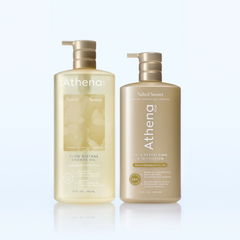 Shower Oil & Lotion Duo - Duo Salted Refined Perspective