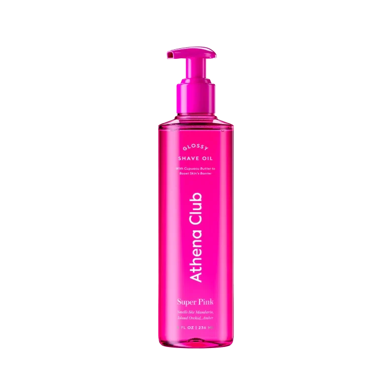 Glossy Shave Oil - Glossy Pink Refined Perspective Super Pink